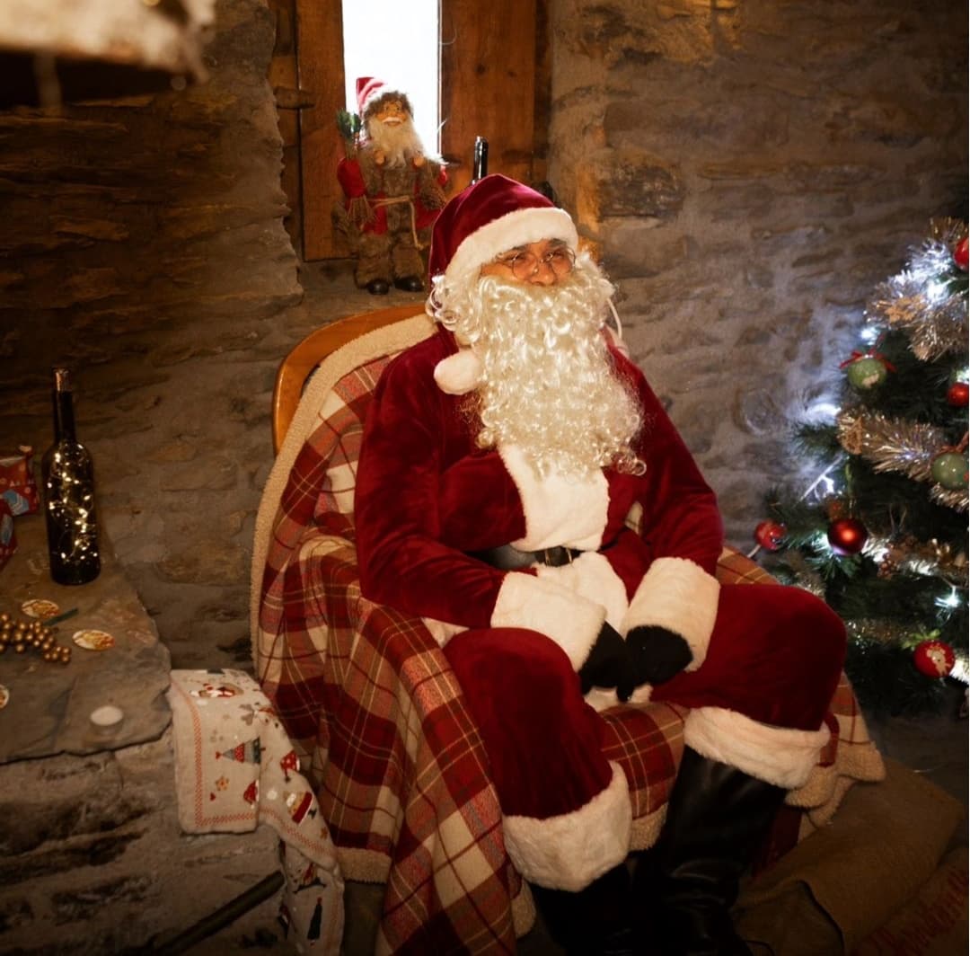 Visita a Papa Noel a les Bordes del Cardemeller